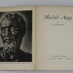 Michel-Ange Benoist Luc  Edité par Editions de Cluny 1941