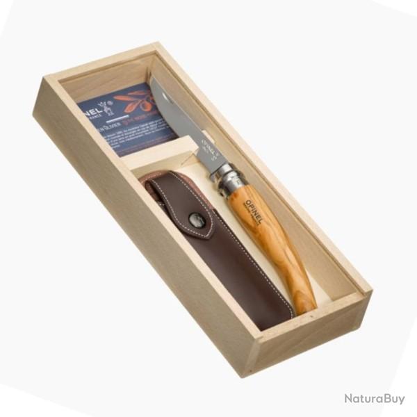 Plumier Opinel N 10 effil olivier avec tui 92178