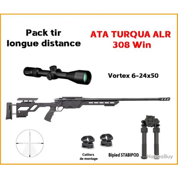 Pack "TLD" ATA TURQUA ALR 308 win + Vortex DIAMOND BACK 6-24x50 Montage mdium