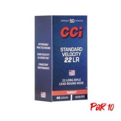 Balles CCI Standard Velocity - Cal. 22LR - 22LR / Par 10 / 40