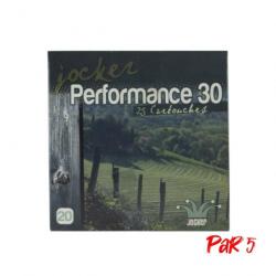 Boîte de 25 Cartouches Jocker Performance 30 BJ Cal. 20 70 16 Par 5