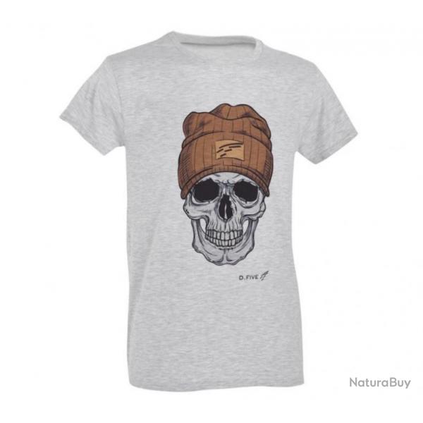 T-Shirt D.Five Skull with Wool Cap