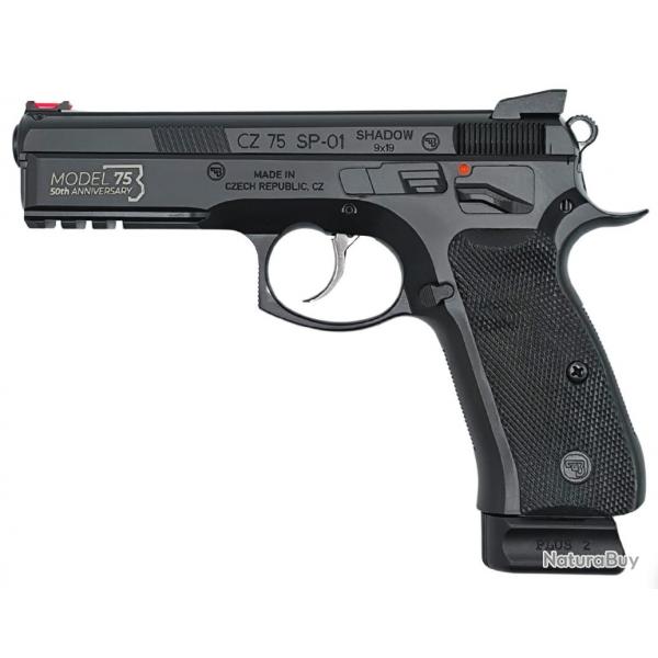 Pistolet CZ 75 SP01 SHADOW 9X19 "50th Anniversary"