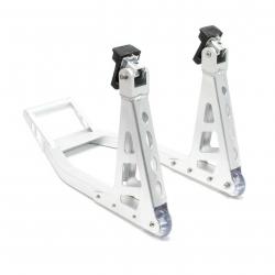 Béquille d'atelier roue avant moto usage universel support lève moto aluminium 16_0002934
