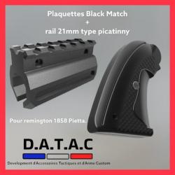 Pack Tactique Black Match pour remington 1858 Pietta.