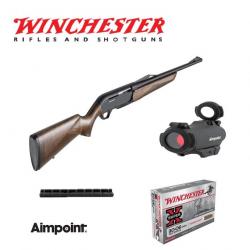 Pack BATTUE CARABINE SEMI-AUTOMATIQUE WINCHESTER SXR2 AIMPOINT 2