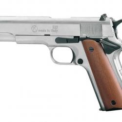 Pistolet 9 mm à blanc Chiappa 911 nickelé + 50 munitions Promo!