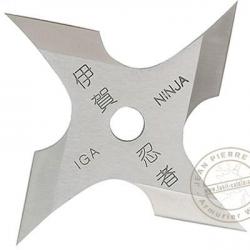 Shuriken Iga Ninja - 4 branches Inox