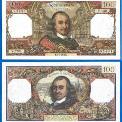 France 100 Francs 1973 5 Juillet Billet Corneille Pierre Franc