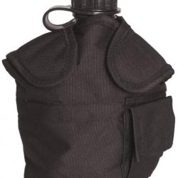 Housse molle pour gourde style américain Noir