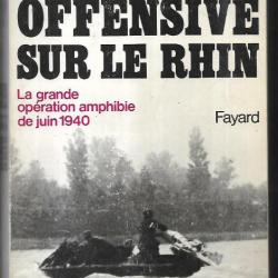 Offensive sur le Rhin , la grande opération amphibie de juin 1940,  Ligne Maginot par roger bruge