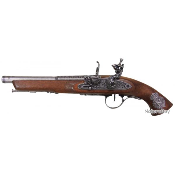 Rplique dcorative Denix de pistolet  silex 19me sicle