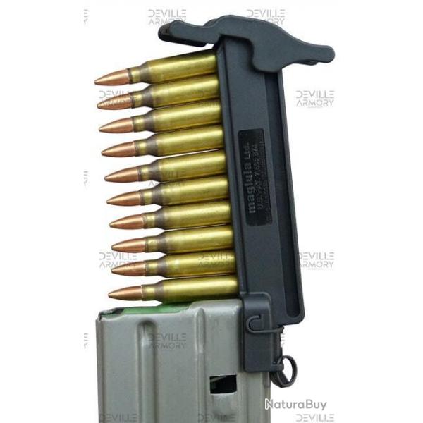 Chargette LULA STRIP chargeur mtal polymer AR15 5.56/223