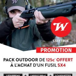 FUSIL SEMI AUTO WINCHESTER SX4 SPECIAL GAUCHER - CAL 12/89 - CANON DE 71CM - 3 CHOKES INTER