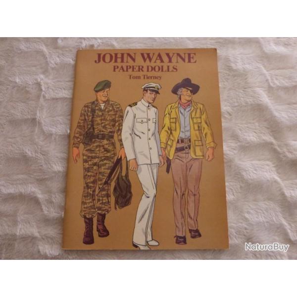 Album de dcoupage des tenues de John Wayne