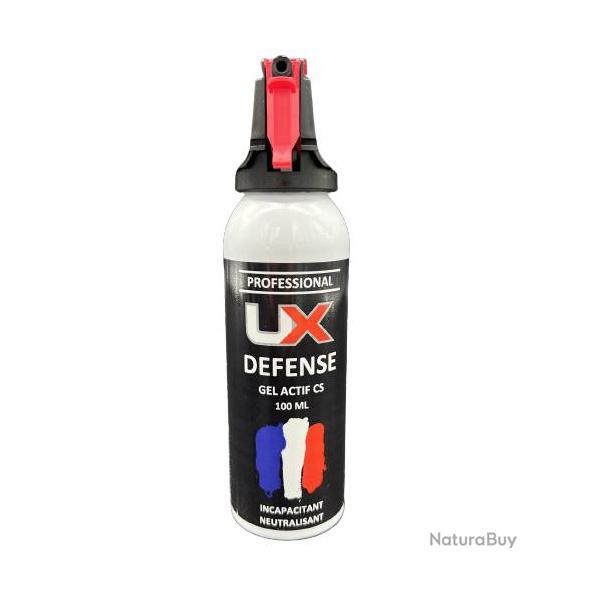 UX PRO / UMAREX - Bombe Spray Gel actif CS 100 ml de dfense UMAREX