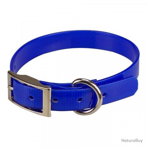 collier Grav hunt us 19 x 45 cm bleu roi - biothane - jokidog