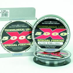 Nylon x-5000 150m Colmic 0.10mm / 1.38kg