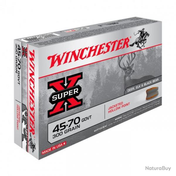 Winchester .45-70 GVT. JHP 300 gr