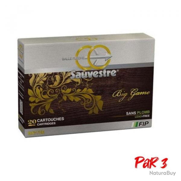 Balles Sauvestre FIP Battue Sans Plomb - Cal. 7x65 R - 7x65 R / Par 3