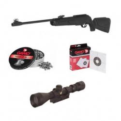 PACK CARABINE GAMO ADULTE IWA 2019 Cal. 5.5, 19.9 Joules.