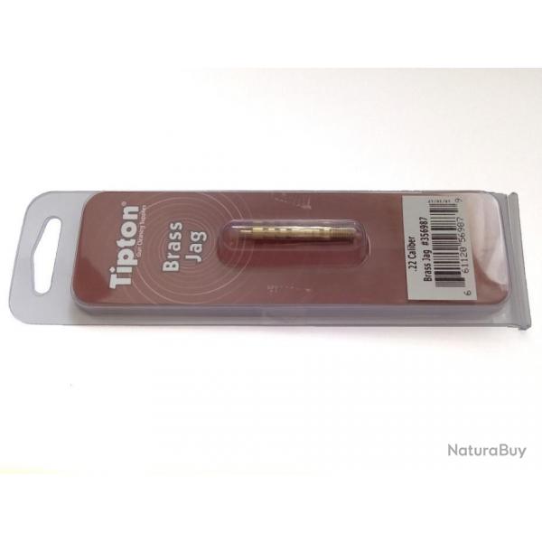Pousse chiffon (jag) en laiton cal. .22 LR - Tipton 356987