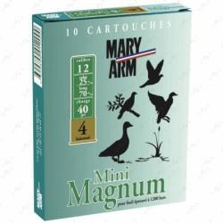 10 CARTOUCHES MARY ARM MINI MAGNUM CAL 12 PLOMB 4