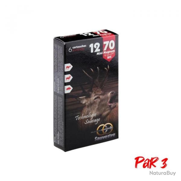 Balles Sauvestre mini Magnum - Cal. 12/70 Par 1 - Par 3