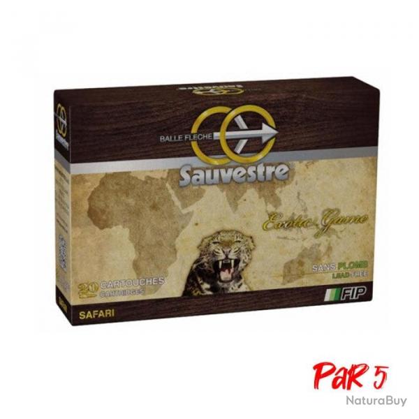 Balles Sauvestre Gibier africain FIP Safari - Cal.375 HH - 375 HH / Par 5