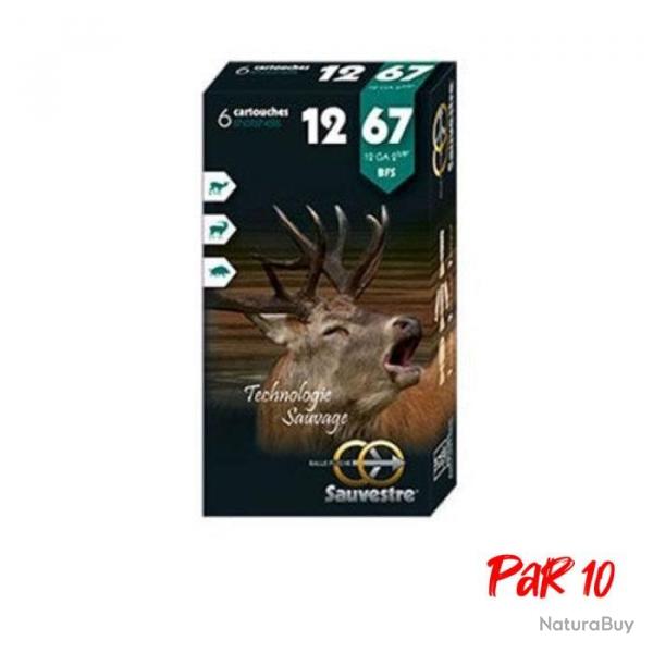 Cartouches Fusil Sauvestre BFS Plomb - Par 10 / 12