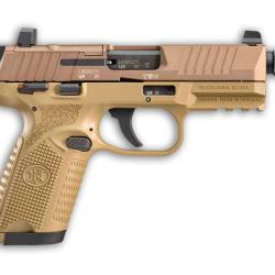 PISTOLET FN 502 TACTICAL FDE MOS 22 LR