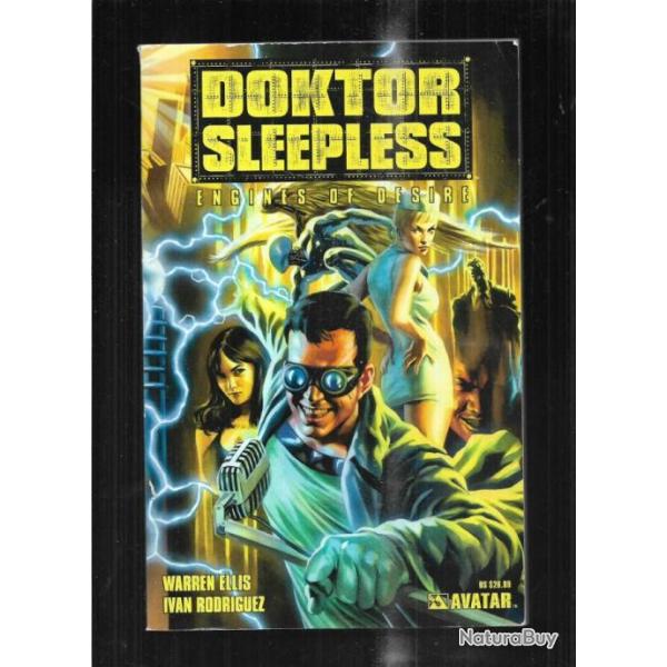 doktor sleepless engines of desir genre bd comics en anglais