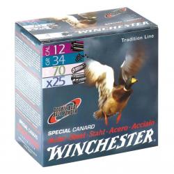 Cartouches Winchester Acier spécial canard - Cal. 12/70
