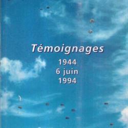 témoignages 1944 6 juin 1994 , promodès , lisieux , caen , cherbourg, paul halley ,normandie
