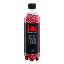 Billes bbs 6mm HK Red 0.25g bouteille X2700