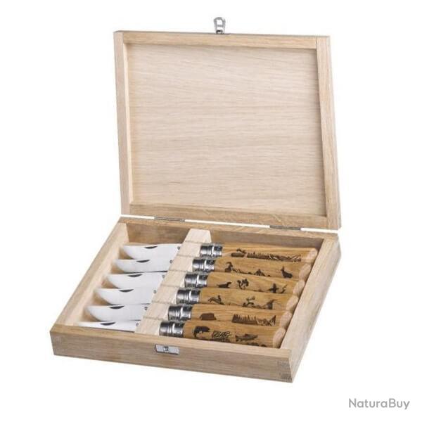 Coffret 6 couteaux Opinel n 8VRI Animalia 3