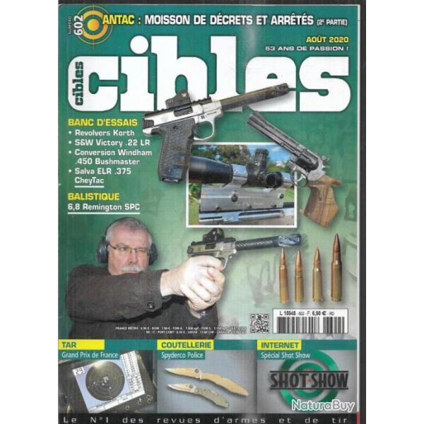 cibles 602 rvolver korth, 6,8 x 43 remington, mannlicher 1895,   smith et wesson 22 victory target