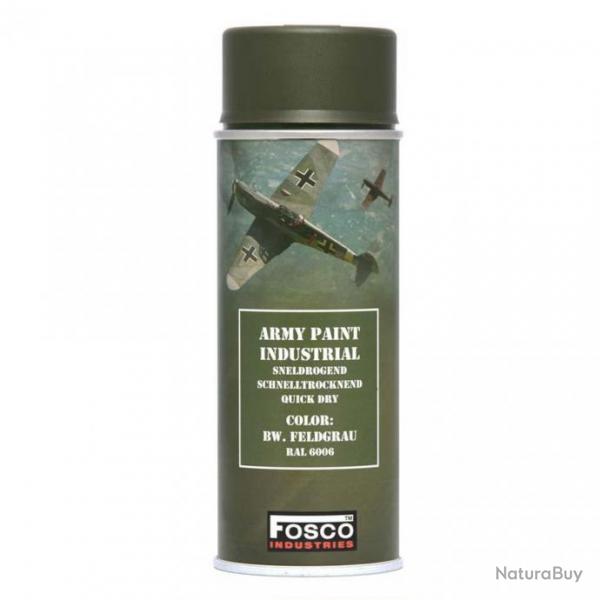 BOMBE PEINTURE MILITAIRE ARME - COULEUR BW. FELD GRAU   - 400ML  -