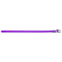 Collier violet pour chien 2,5 cm en polyuréthane - Country