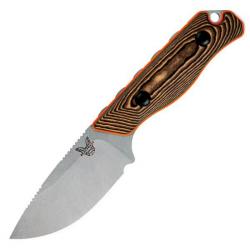 Couteau fixe outdoor Benchmade Hidden Canyon avec étui Boltaron