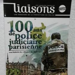 Revue Liaisons numéro spécial 100 ans de police judiciaire parisienne