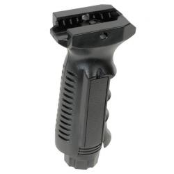 Grip poignée verticale compatible avec rail Picatinny plus emplacement pour Batterie (Cybergun)