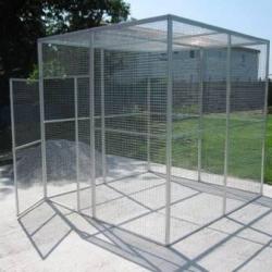 Volière de jardin 2x2x2m cage oiseau voliere ALU GEANTE cielterre-commerce