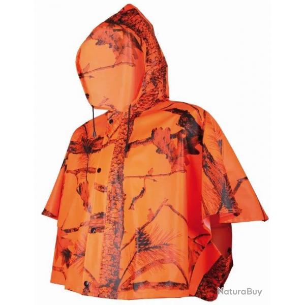 Pelerine De Pluie Treeland  Camouflage Orange