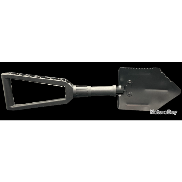 Albainox / Barbaric - Pelle de survie Noir - 58cm