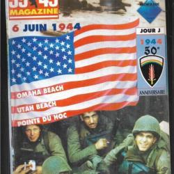 39-45 magazine 93 épuisé éditeur 6 juin 1944 , pointe du hoc,, omaha beach, utah beach, dodge wc 54