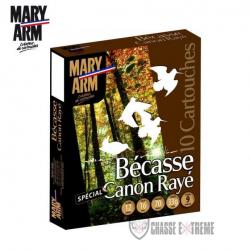 10 Cartouches MARY ARM Bécasse Canon Rayé Cal 12 P ...