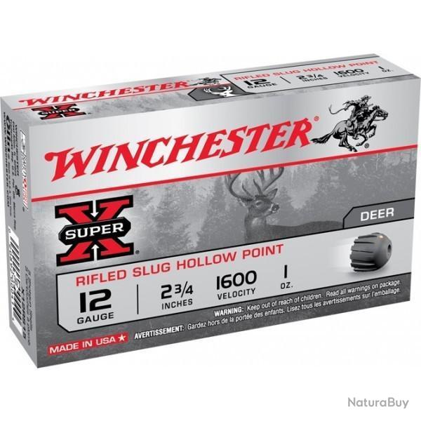 Munitions WINCHESTER SUPER X slug Cal.12/70 28g PAR 15