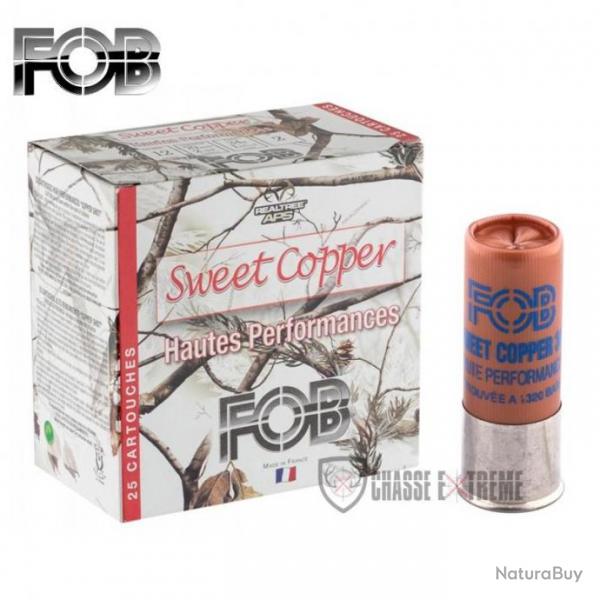 25 Cartouches FOB Sweet Copper 34G Cal 12/70 Pb N 4