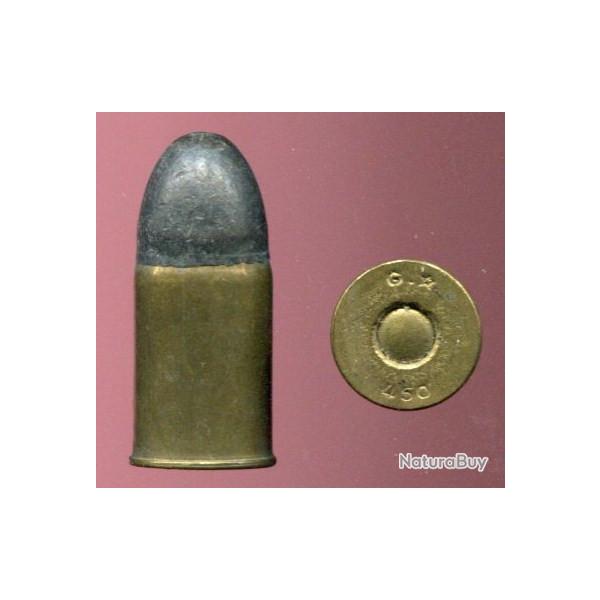 .450 BullDog - Socit Franaise des Munitions - marquage : G* 450 - amorage Berdan